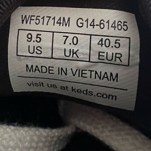 Taylor Swift Keds Size 9.5 Womens Shoes Unicorn Black White Lace Up Sneakers - Picture 10 of 10